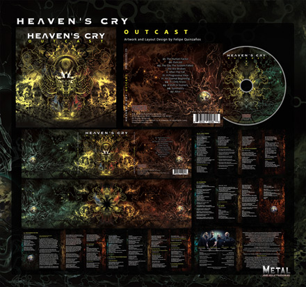 CD Layouts: Outcast (2016)